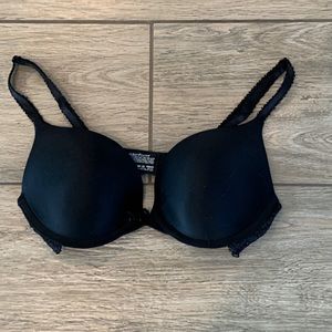 Maidenform Lace Bra, Black, Size 34C